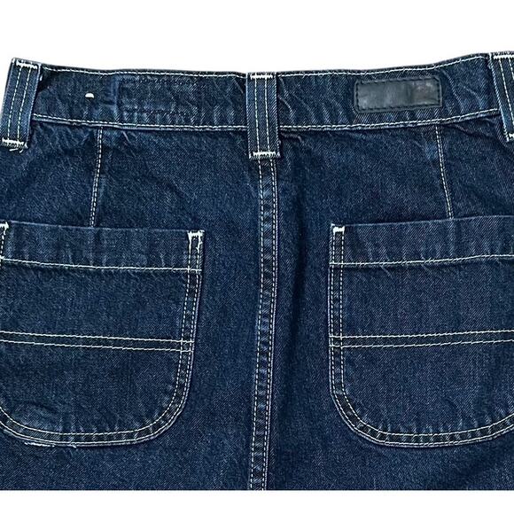 Adriano Goldschmied Women's Blue Jae Utility Mini Skirt Size 23 - Picture 9 of 12